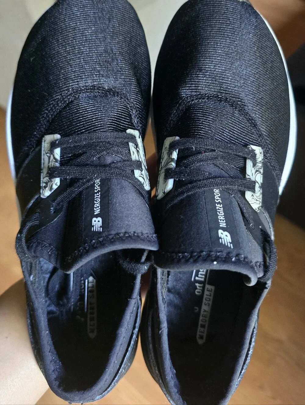 Sz 7 Women's NEW BALANCE FUELCORE NERGIZE SPORT LUX Black/Wishper Grey